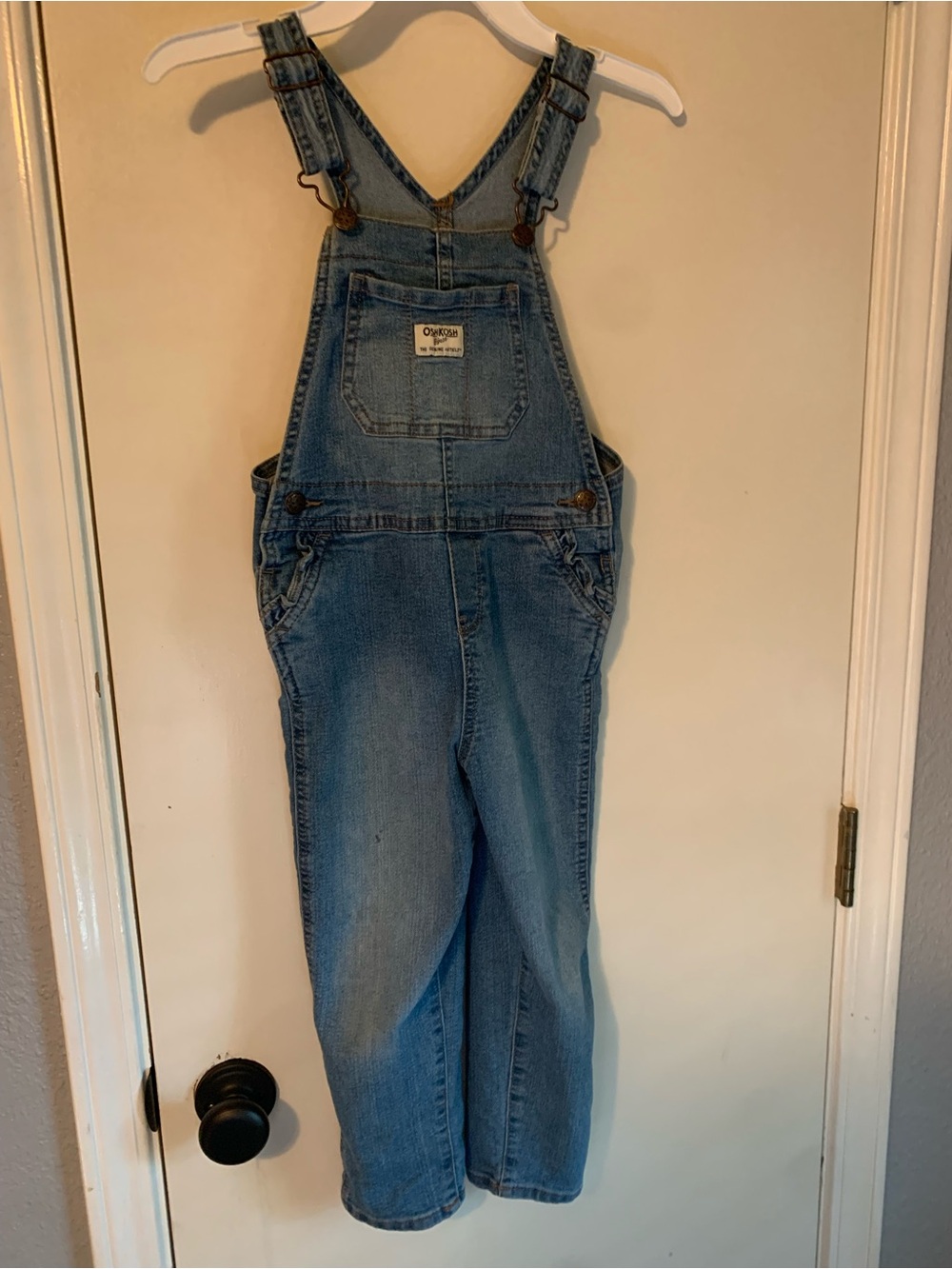 OshKosh B'gosh Light Blue Denim Overalls